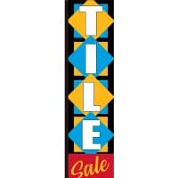 Tile Sale Rectangle Flag