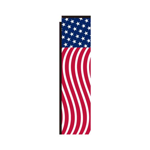 American Rectangle Flag