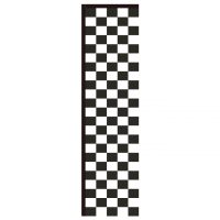 Checkered Rectangle Flag (Black & White)