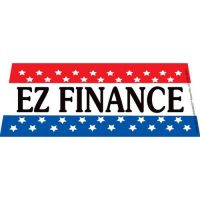 EZ Finance windshield banner
