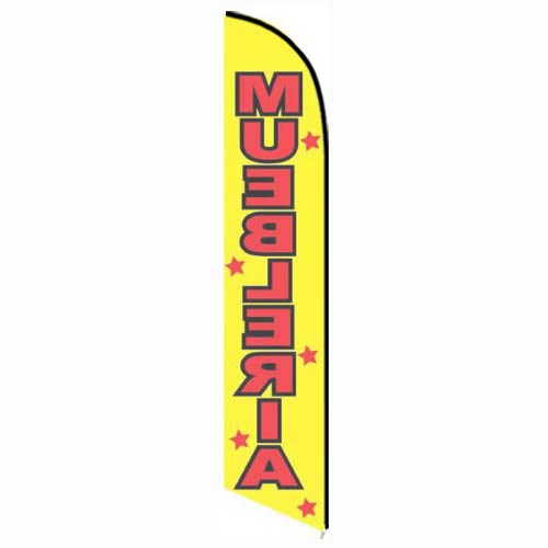 Muebleria feather flag