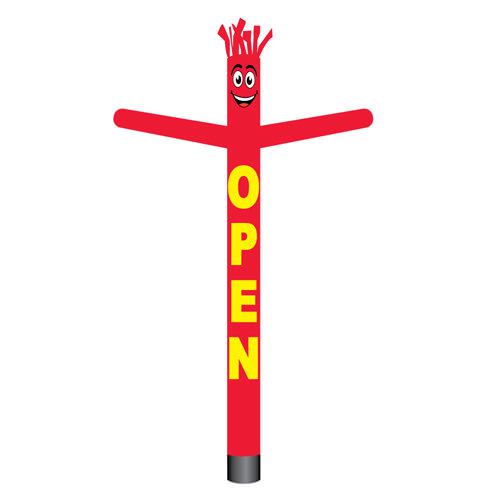 open air dancer red