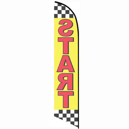Start feather flag