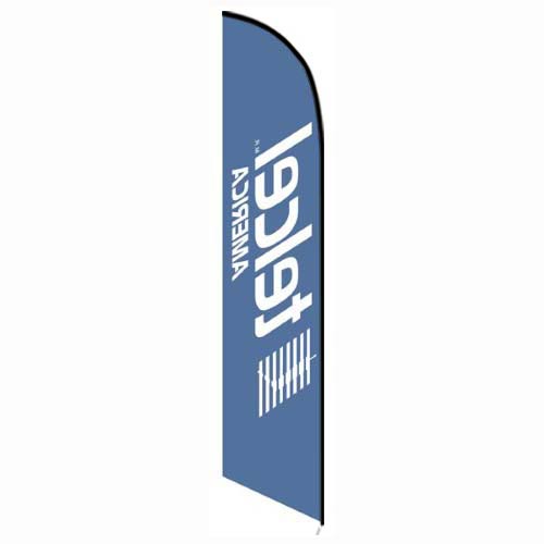 Telcel America Feather Flag