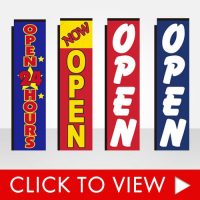 Open Banner Flags