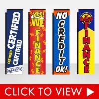 Used Auto Dealership Banner Flags
